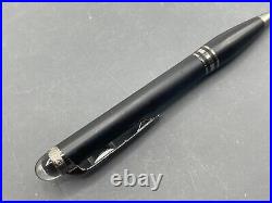 Montblanc StarWalker Cosmos Black Ballpoint Pen Midnight Trim $695 MSRP