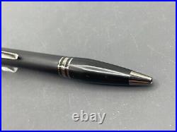 Montblanc StarWalker Cosmos Black Ballpoint Pen Midnight Trim $695 MSRP