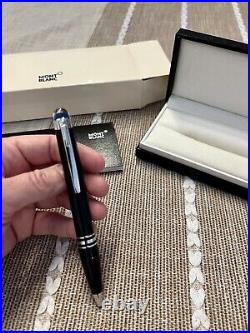 Montblanc StarWalker Resin Ballpoint Pen Blue Dome Floating New In Box