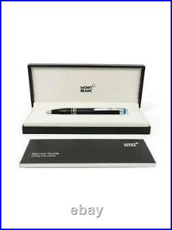 Montblanc StarWalker Resin Ballpoint pen Blue Dome Floating 118848 New In Box