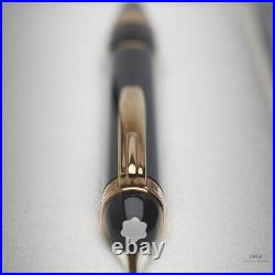 Montblanc Starwalker Red Gold Black Resin Line Ballpoint Pen ID 105653 OVP