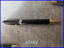 Montblanc UNICEF solitaire duou Classique rollerball and 164 ballpoint pen pens