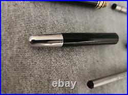 Montblanc UNICEF solitaire duou Classique rollerball and 164 ballpoint pen pens