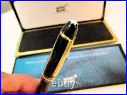 Montblanc Vintage Meisterstuck LeGrand Ballpen 161 with Montblanc Leather Case