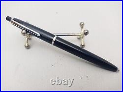 Montblanc no. 39 Push Button Black Resin Ballpoint Pen VTG 60s Extremely Rare