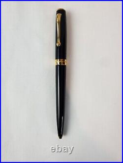 Montegrappa Black With Gold Trim Ballpoint Pen