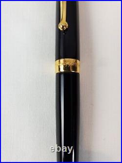 Montegrappa Black With Gold Trim Ballpoint Pen