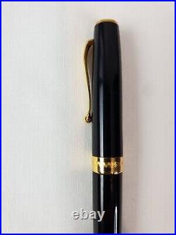 Montegrappa Black With Gold Trim Ballpoint Pen