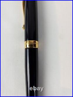 Montegrappa Black With Gold Trim Ballpoint Pen