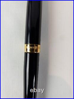 Montegrappa Black With Gold Trim Ballpoint Pen