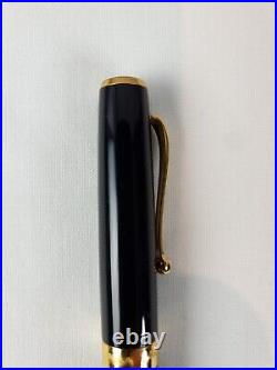 Montegrappa Black With Gold Trim Ballpoint Pen