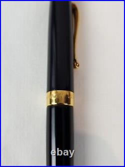 Montegrappa Black With Gold Trim Ballpoint Pen