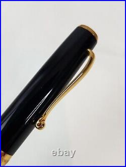 Montegrappa Black With Gold Trim Ballpoint Pen