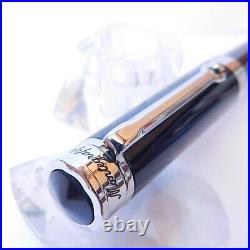 Montegrappa Ducale Black Silver Ballpoint Pen in Box Italy