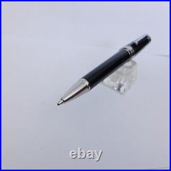 Montegrappa Ducale Black Silver Ballpoint Pen in Box Italy