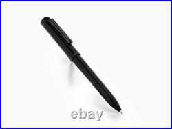 Montegrappa Zero Ballpoint pen, Black Resin, Ultra Black, ISZEIBIC