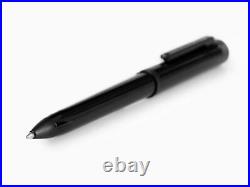 Montegrappa Zero Ballpoint pen, Black Resin, Ultra Black, ISZEIBIC