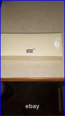 New Mont Blanc Meisterstruc Pix Ballpoint Classique Pen. Black Resin &Gold Pltd