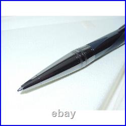 New Montblanc Starwalker Ceramics Doue Black/Ruthenium Ballpoint Pen 114749