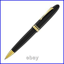 Omas Ogiva Ballpoint Pen in Nera with Gold Trim NEW in Box