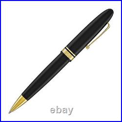 Omas Ogiva Ballpoint Pen in Nera with Gold Trim NEW in Box