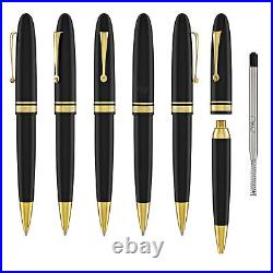 Omas Ogiva Ballpoint Pen in Nera with Gold Trim NEW in Box