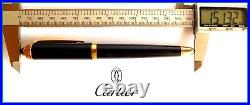 Original CARTIER ROADSTER Black BALLPOINT PEN, Excellent Condition Ready to Use