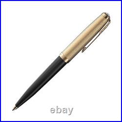 Parker 51 Ballpoint Pen in Black with Gold Trim NEW in Original Box 2123513