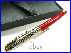 Parker 51 Premium Ballpoint Pen Rage Red New