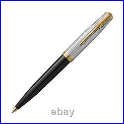 Parker 51 Premium Ballpoint Pen in Black with Gold Trim NEW in Box -2169062