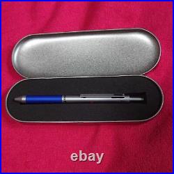 Pelican Ballpoint Pen Resin Blue & Black In Can Case New Unused Condition