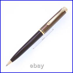 Pelikan Ballpoint pen Souveran K800 Striped Brown Black Resin Twist Type