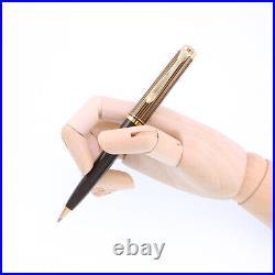 Pelikan Ballpoint pen Souveran K800 Striped Brown Black Resin Twist Type