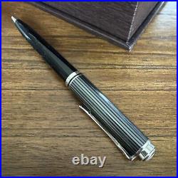 Pelikan K805 Souveran Stresemann Anthracite Ballpoint Pen with Box and Papers