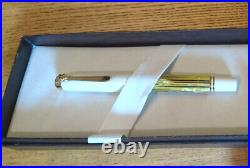 Pelikan SOUVERAN K400 White Tortoise Roller Ballpoint Pen wz/Box Super Rare F/S