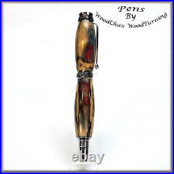 Pen HandMade Writing Ball Point Fountain Cactus & Resin Wood Pens 1455