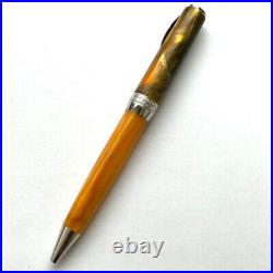 Pineider La Grande Bellezza Tiger Eye Yellow Ballpoint Pen (No Box) Super Rare