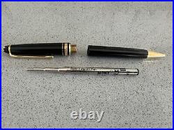 Pre-Owned Montblanc Meisterstuck Black & Gold Classique Ballpoint Pen Vintage