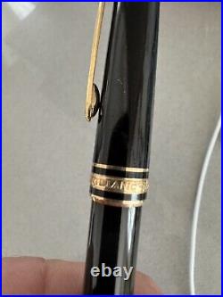 Pre-Owned Montblanc Meisterstuck Black & Gold Classique Ballpoint Pen Vintage