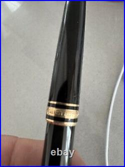 Pre-Owned Montblanc Meisterstuck Black & Gold Classique Ballpoint Pen Vintage