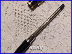 Tiffany & Co Atlas Pelikan K800 Black Resin Gold Trim Ballpoint Pen 1990