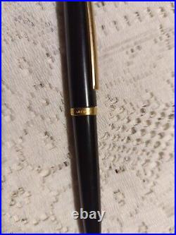 Tiffany & Co Atlas Pelikan K800 Black Resin Gold Trim Ballpoint Pen 1990