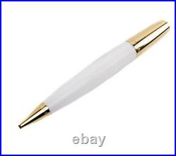 Versace Luxury Designer Pen Medusa White Gold Ballpoint Pen New