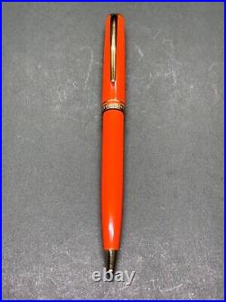 Very good MONTBLANC GENERATION Orange GT Vintage Twist Ballpoint Pen