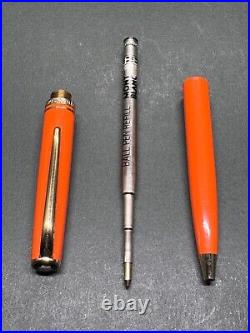 Very good MONTBLANC GENERATION Orange GT Vintage Twist Ballpoint Pen