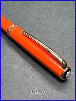 Very good MONTBLANC GENERATION Orange GT Vintage Twist Ballpoint Pen