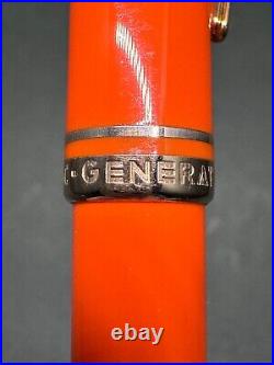 Very good MONTBLANC GENERATION Orange GT Vintage Twist Ballpoint Pen