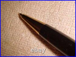 Vintage MONT BLANC MEISTERSTUCK BALLPOINT PEN and PENCIL BLACK RESIN Estate