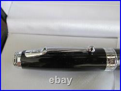 Vintage Monteverde Ballpoint Pen MV41223 Nightfall Black In Box